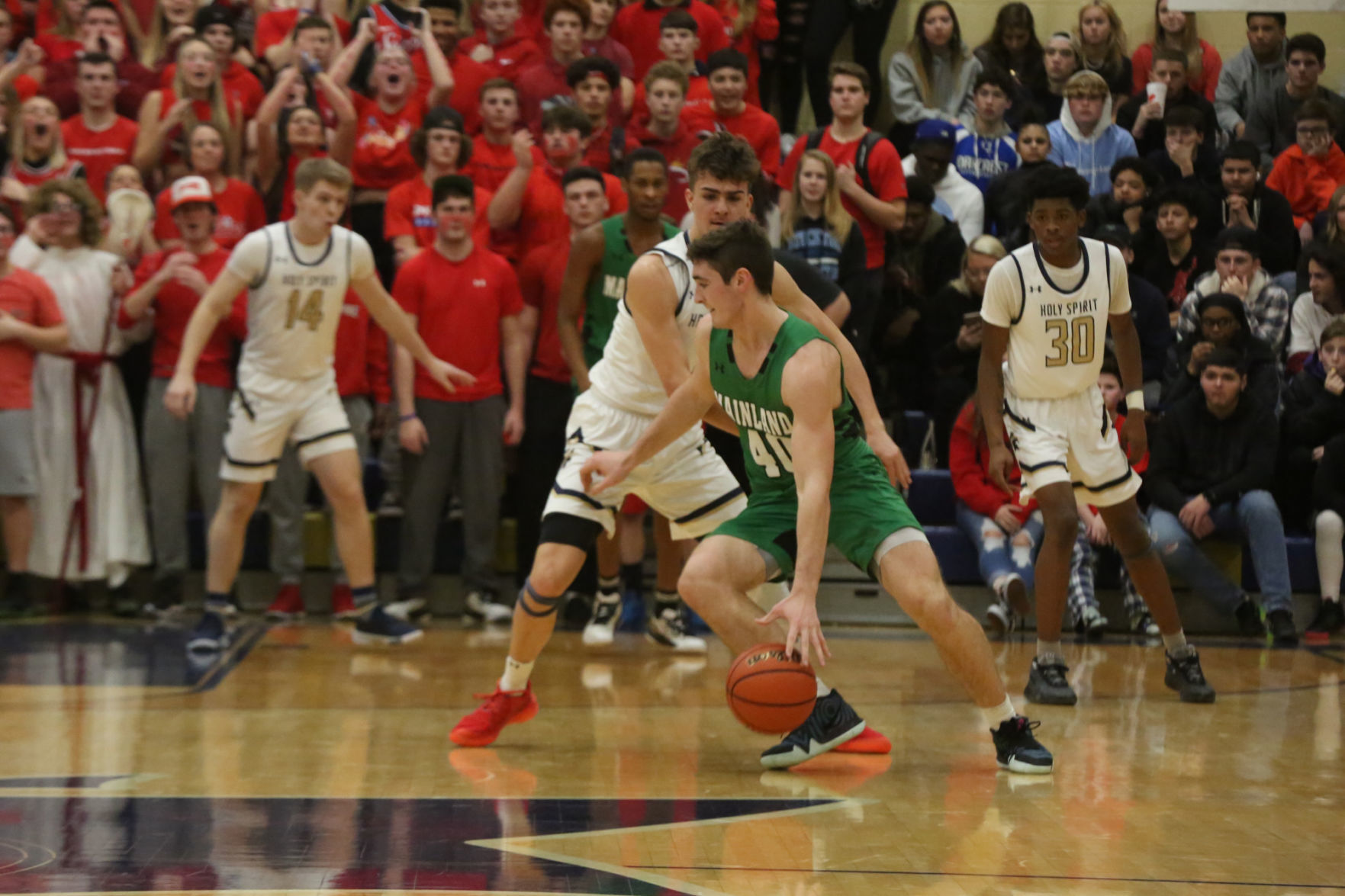 Holy Spirit Mainalnd boys basketball